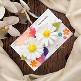 Vriksham White Daisy Floral Baby Headband Flower Accessories-KH1351