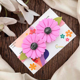 Vriksham Pink Daisy Floral Baby Headband Flower Accessories-KH1353