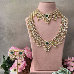 Vriksham Traditional Guttapusalu Bridal Set-G18660