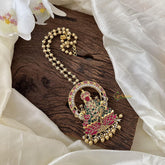Precious Dhanalakshmi Jadau Kundan Pendant Chain-J2364