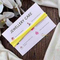 Vriksham Crimson Yellow & White Lily Multi-Petal Elastic Hair Band Flower Accessories-KH1357