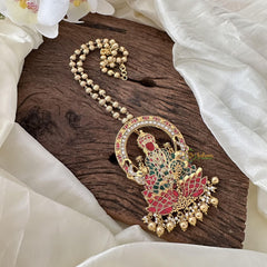 Precious Dhanalakshmi Jadau Kundan Pendant Chain-J2364