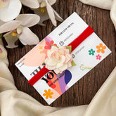 Vriksham Single Flower Bloom on Red Stretchy Baby Hair Band Flower Accessories-KH1366