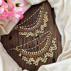 Guttapusalu Ear chain -Guttapusalu maatil -G1397