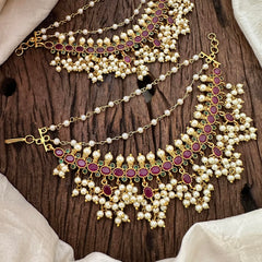 Guttapusalu Ear chain -Guttapusalu maatil -G1397