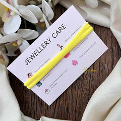 Vriksham Yellow Hibiscus Floral Baby Headband Flower Accessories-KH1376