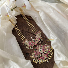 Royal Jadau Kundan Pendant Rani Haram-J2386