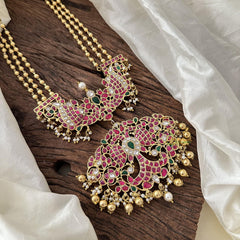 Royal Jadau Kundan Pendant Rani Haram-J2386