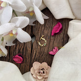 Vriksham Designer Bridal Naths/Nose pin-Red White & Green-G18676