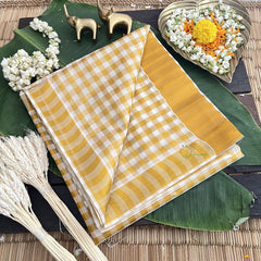 Kasavu Paalum Pazhamum Cotton Saree- VS3476