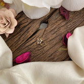 Vriksham Unique Designer AD Stone Nath/Nose pin-White-G17398