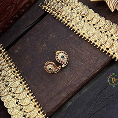 Vriksham Double Lakshmi Coin & Manga Long Neckpiece-G21084