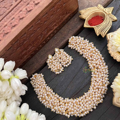 Vriksham Classic Look Pearls Short Neckpiece-G21078