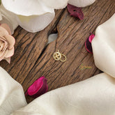 Vriksham Circle Shape AD Stone Nath/Nose pin-White-G17345