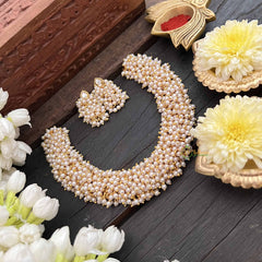 Vriksham Classic Look Pearls Short Neckpiece-G21078