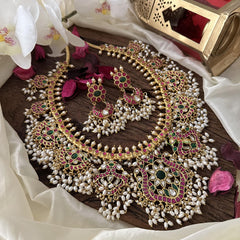 Premium Kundan Jadau Guttapusalu-Rice Pearl-J2401