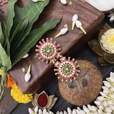 Vriksham Designer Floral Design 1 Gram Gold Jad Billai-G20328