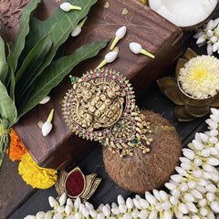 Vriksham Lakshmi Design 1 Gram Gold Jad Billai for Bridal Hair-G20325