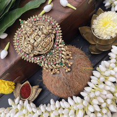 Vriksham Lakshmi Design 1 Gram Gold Jad Billai for Bridal Hair-G20325