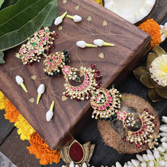 Vriksham Classic Half Moon 1 Gram Long Jad Billai-G20336