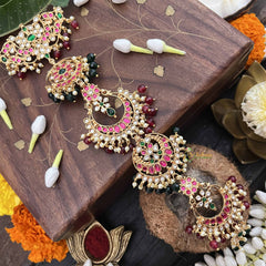 Vriksham Classic Half Moon 1 Gram Long Jad Billai-G20336