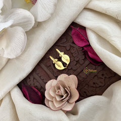 Vriksham Manga Style Kundan Jadau Press Bugadi-Red White-J3526