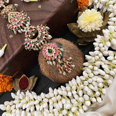 Vriksham Elegant Floral 1 Gram Jad Billai for Traditional Hairstyles-G20335