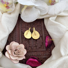 Vriksham Elegant Mango Kundan Jadau Press Bugadi-Red Green-J3539