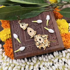 Vriksham Antique Manga Tikka 1 Gram Gold Maang Tikka-G20342