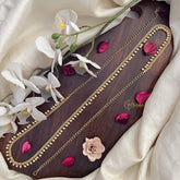 Vriksham Gold Look Alike Antique Pearl Thin Hip Chain-G17971