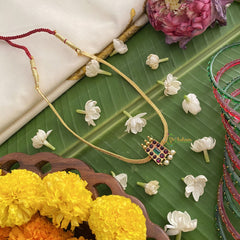 Vriksham Traditional Kemp Stone Single Pendant Addigai-G17547