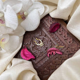 Vriksham Classic Floral Septum Ring-White-G21132