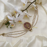 Premium Peacock Jada Billai with Pearl Maatil-G14810