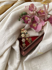 Premium Gold Toned Flower shape Bangle Set - G11849