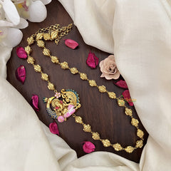 Vriksham Traditional Gold Polish Ganapati Mogappu Chain-G17879