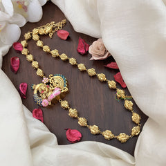 Vriksham Traditional Gold Polish Ganapati Mogappu Chain-G17879