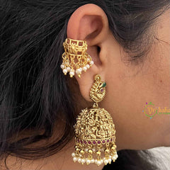 Vriksham Royal Golden Floral Pearl Bugadi-G21122