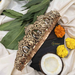 Vriksham Elegant Godess Ganesha Idol Design 1 Gram Gold Hipbelt-G20359