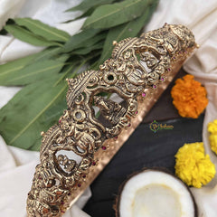 Vriksham Elegant Godess Ganesha Idol Design 1 Gram Gold Hipbelt-G20359