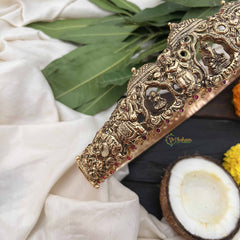 Vriksham Elegant Godess Ganesha Idol Design 1 Gram Gold Hipbelt-G20359