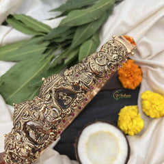 Vriksham Elegant Godess Ganesha Idol Design 1 Gram Gold Hipbelt-G20359