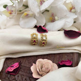 Vriksham Designer Maharashtrian Nakshi Bugadi-Red White-G21120