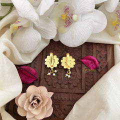 Vriksham Floral Maharashtrian Style Press Bugadi-Green Red-J3071