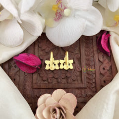 Vriksham Lotus Maharashtrian Style Press Bugadi-Red Green-J3068