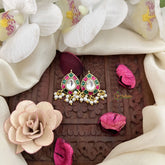 Vriksham Tilak Shape Maharashtrian Style Press Bugadi-Pearls-J3087