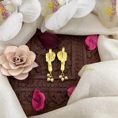 Vriksham Bird Shape Maharashtrian Style Press Bugadi-Red Green & Blue-J3113