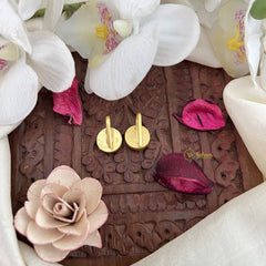 Vriksham Antique Designer Maharashtrian Style Press Bugadi-Red Green & White-J3092