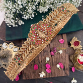 Vriksham Unique Peacock Pendant 1 gm Gold Hipbelt-Gold Bead-G18750