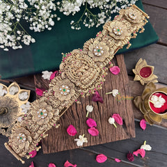 Vriksham Elegant Lakshmi Coin Pendant Hipbelt-G17080