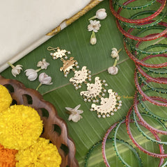 Vriksham Exquisite Traditional Kemp Stone Maang Tikka-G17552